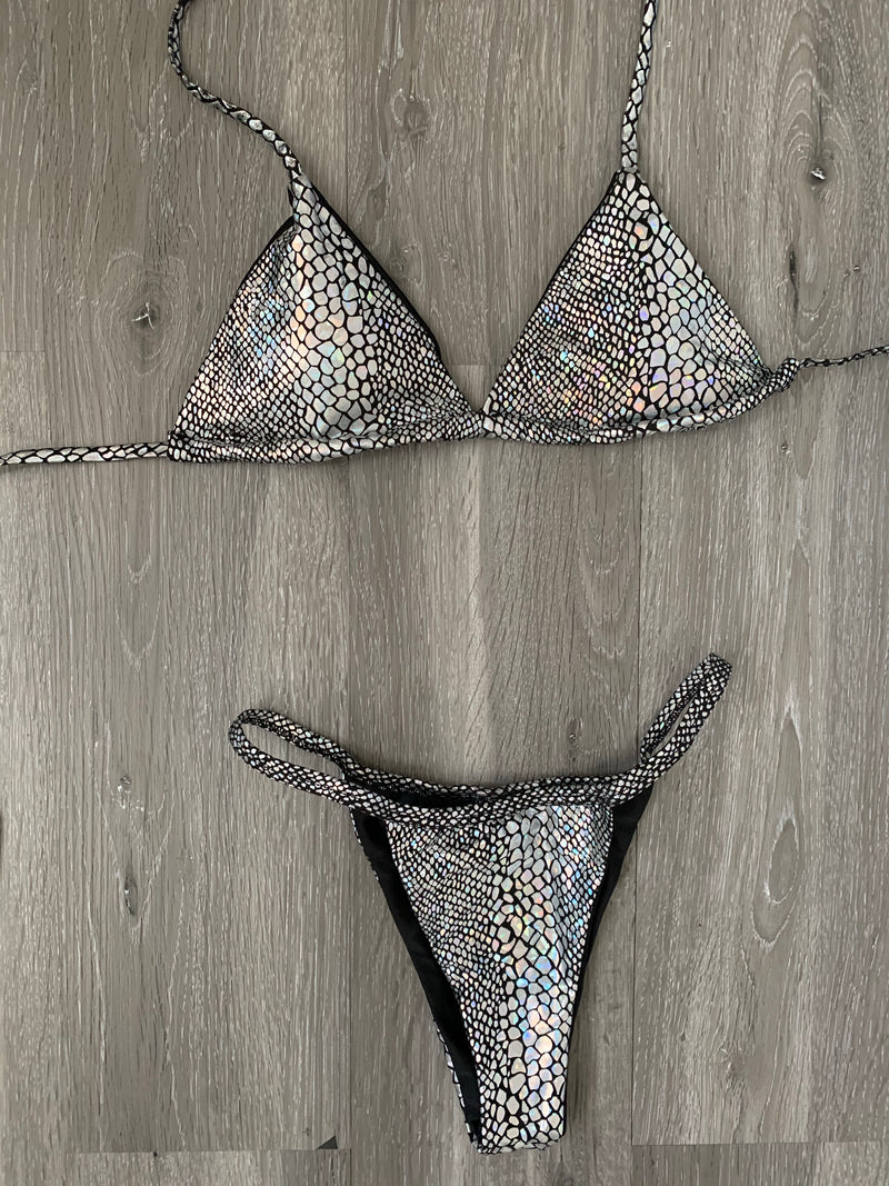 “Greece” Bikini - Silver